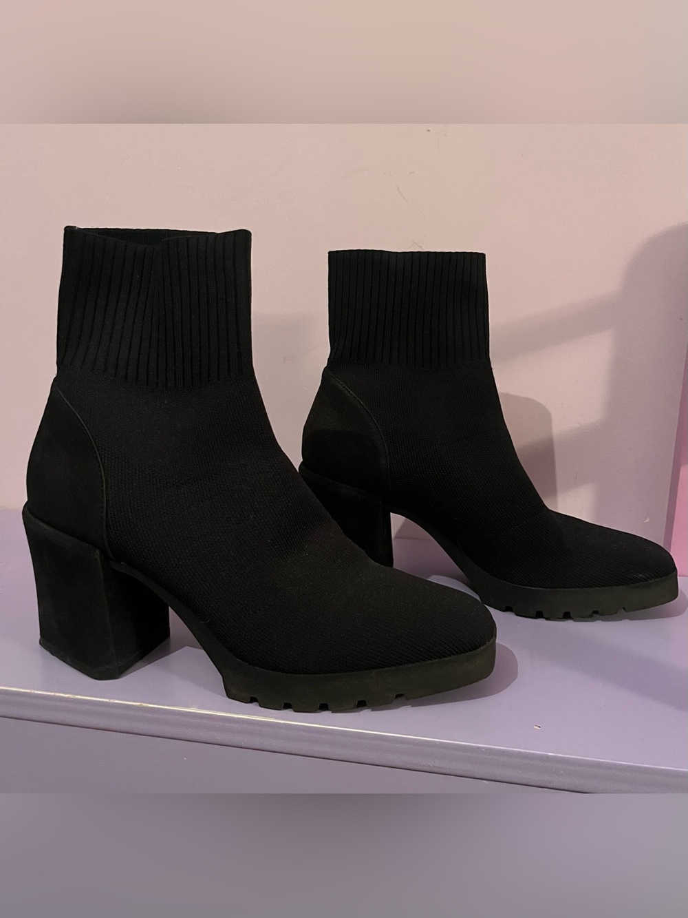 Eileen Fisher “Spell” Sock Bootie 9.5